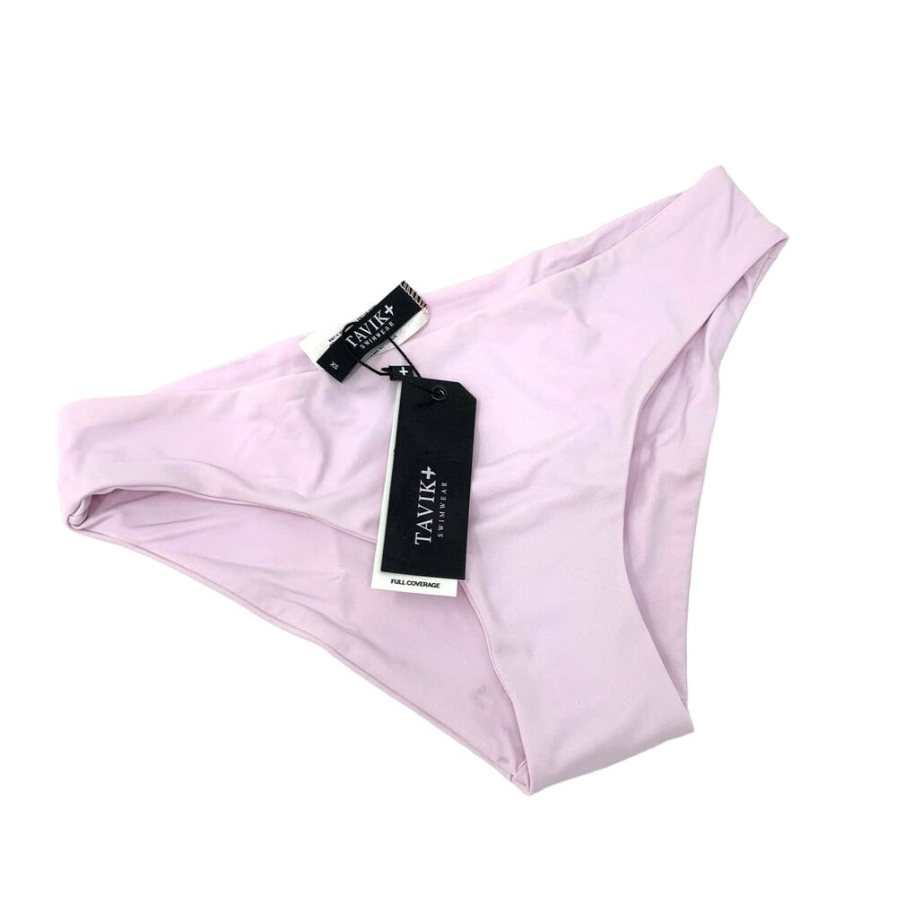 Tavik Ali Full Bottom Bikini Botton Lilac‎ Snow Size Small NEW - Picture 3 of 7
